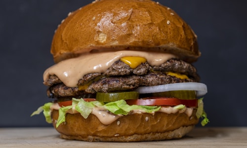 All menu items