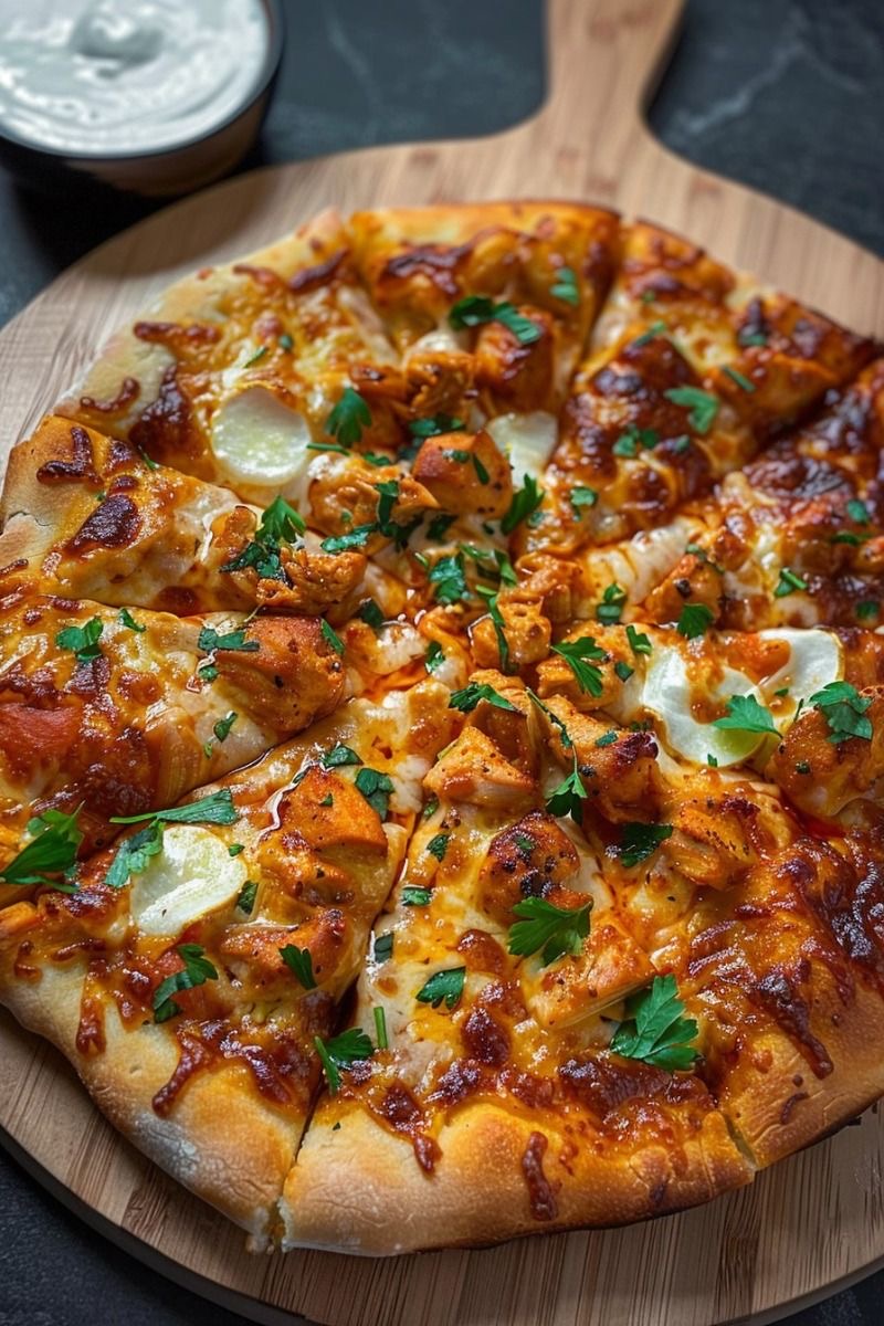 Chicken pizza