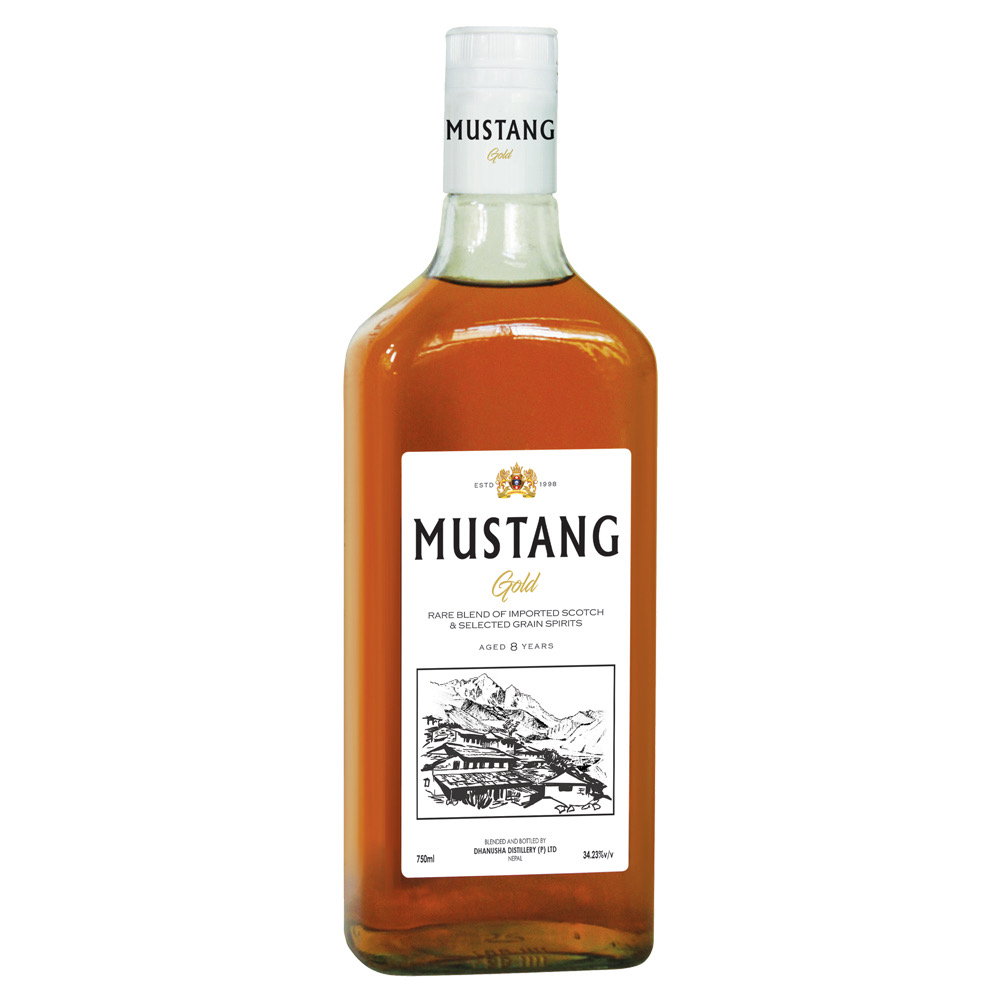 mustang half